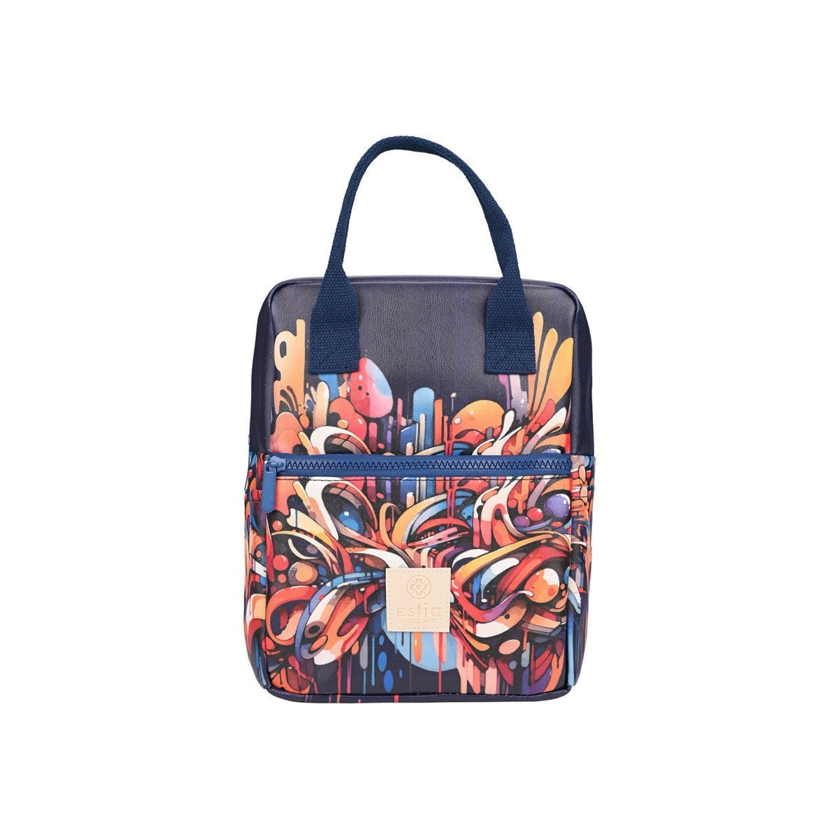 LUNCH BAG SAVE THE AEGEAN INSULATED 7lt VIBRANT VORTEX 22419