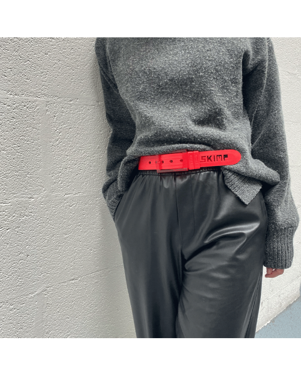 SKIMP - Ceinture Unisexe Red- Rouge