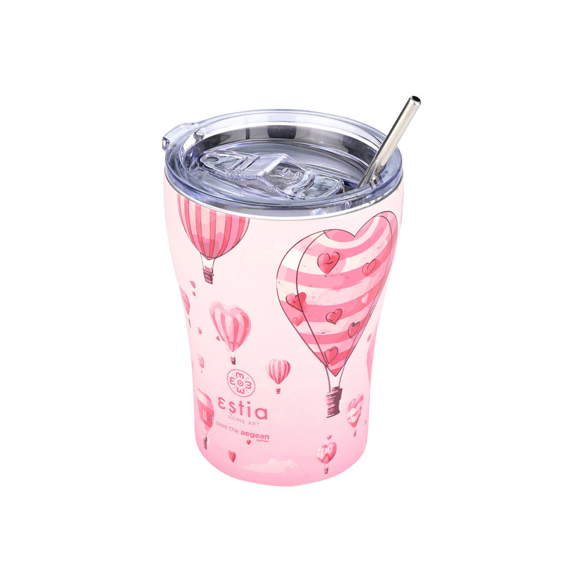 INSULATED COFFEE MUG SAVE THE AEGEAN 350ml LOVE ASCEND SKU: 01-23102