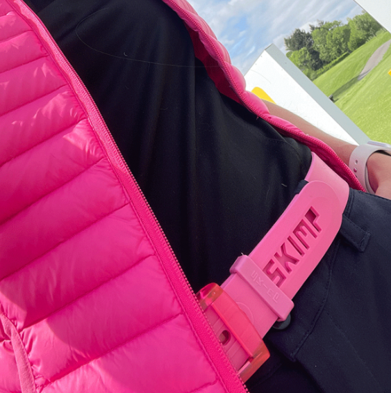 SKIMP - Ceinture Unisexe Originale Fushia