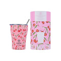 INSULATED COFFEE MUG SAVE THE AEGEAN 350ml CHERRY ROSE - 16876 - art de la table Kefi Concept Store