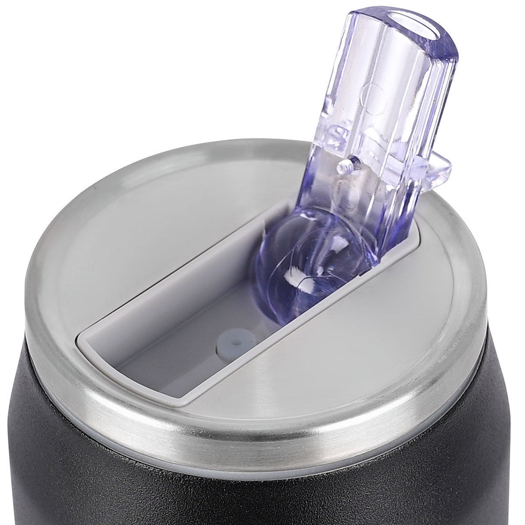 INSULATED TRAVEL CUP SAVE THE AEGEAN 500ml MIDNIGHT BLACK 7843 - art de la table Kefi Concept Store