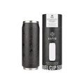 INSULATED BOTTLE TRAVEL CUP SAVE THE AEGEAN 500ml NOIR ECHO 22631 - art de la table Kefi Concept Store