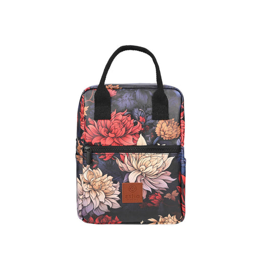 LUNCH BAG SAVE THE AEGEAN INSULATED 7lt MIDNIGHT BLOSSOM 22433