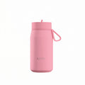 Gourde 360 ml rose  unie - modele Pulse