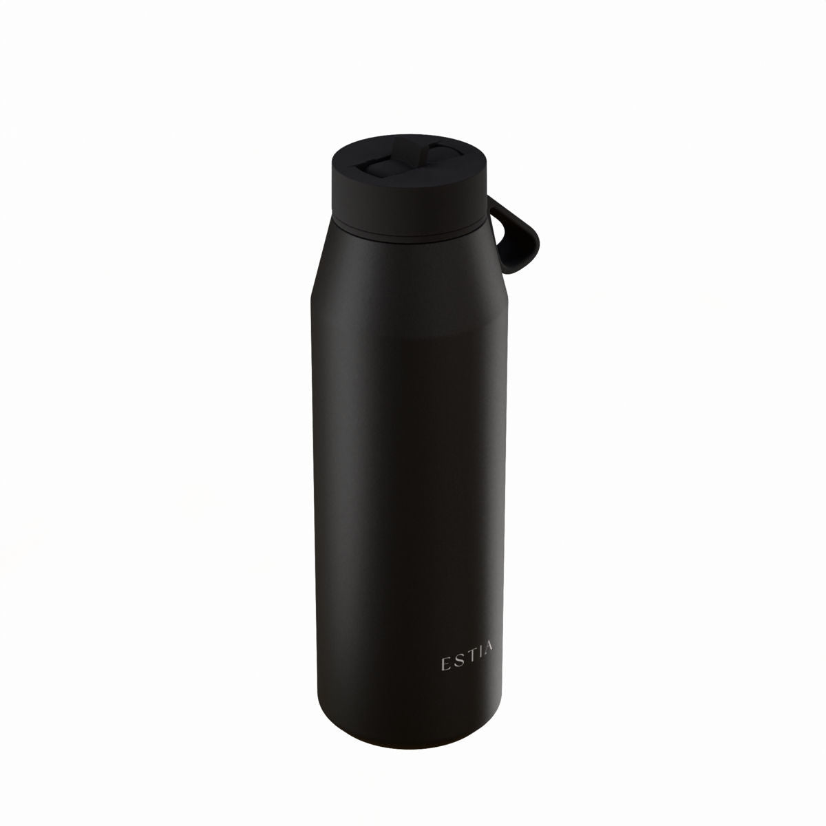 Gourde 800 ml unie- modele Pulse noir