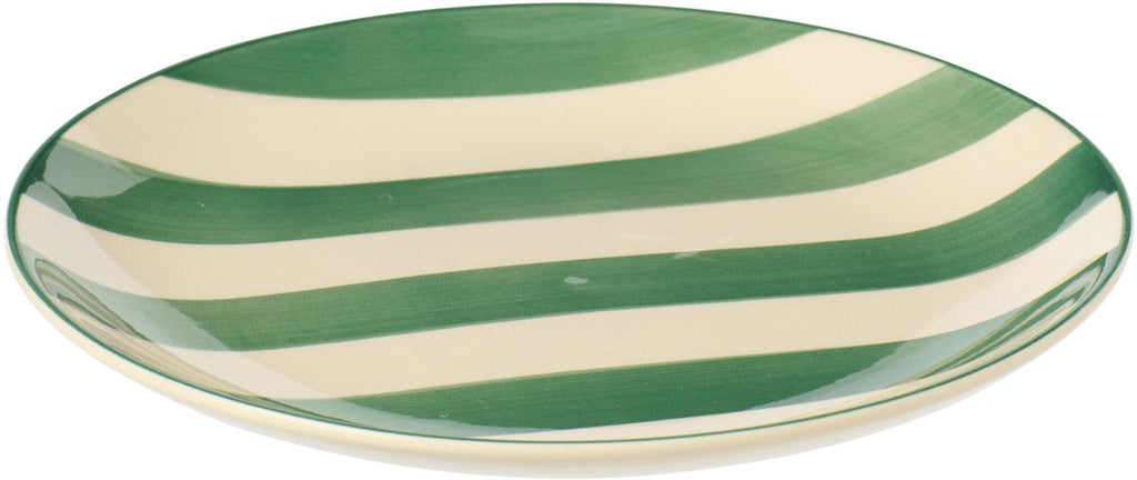 assiette rayée - art de la table Kefi Concept Store