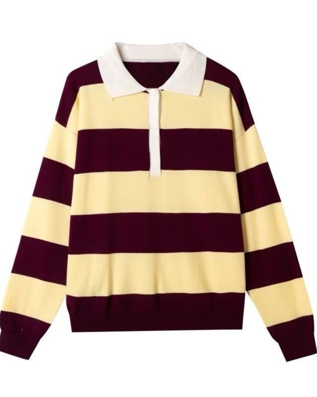 Elijah- pull fin rayé