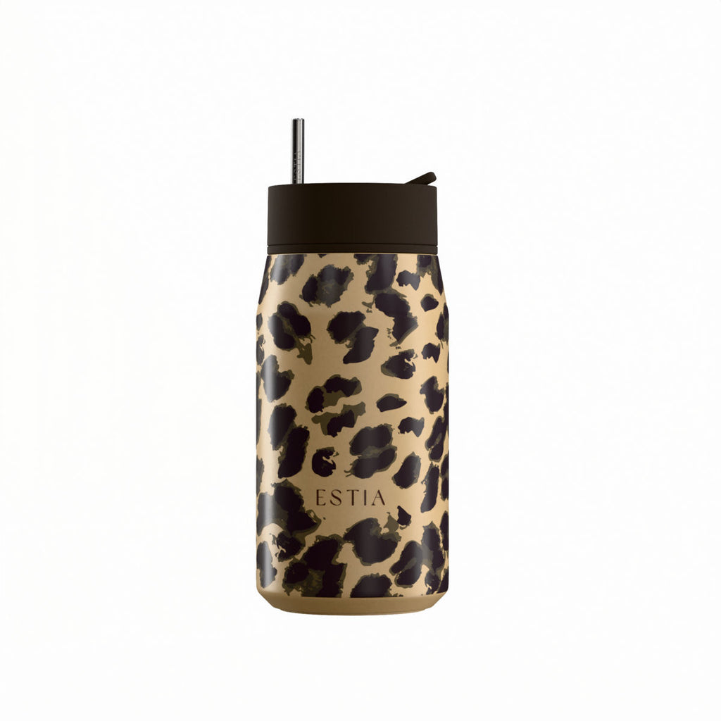 Gourde 360 ml design léopard - modele Lens