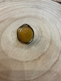 Bague dorée camel - bijou femme Kefi Concept Store