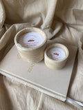 Bougie parfumée 'velours de baies & vanille' en cire de soja: Groß (240gr) - senteur parfumée Kefi Concept Store