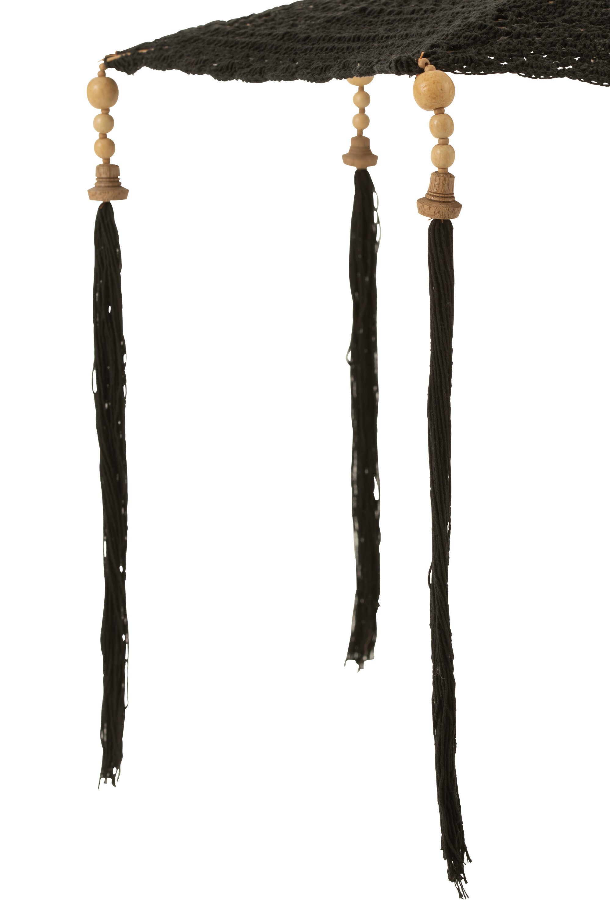 Parasol Floche + Pied Coton/Bois Noir Small - sélection lifestyle Kefi Concept Store