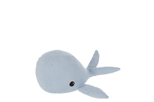 Arrêt porte bébé baleine BLEU - déco maison Kefi Concept Store