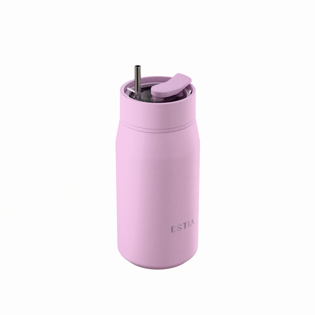 Gourde 360 ml lilas unie - modele Lens