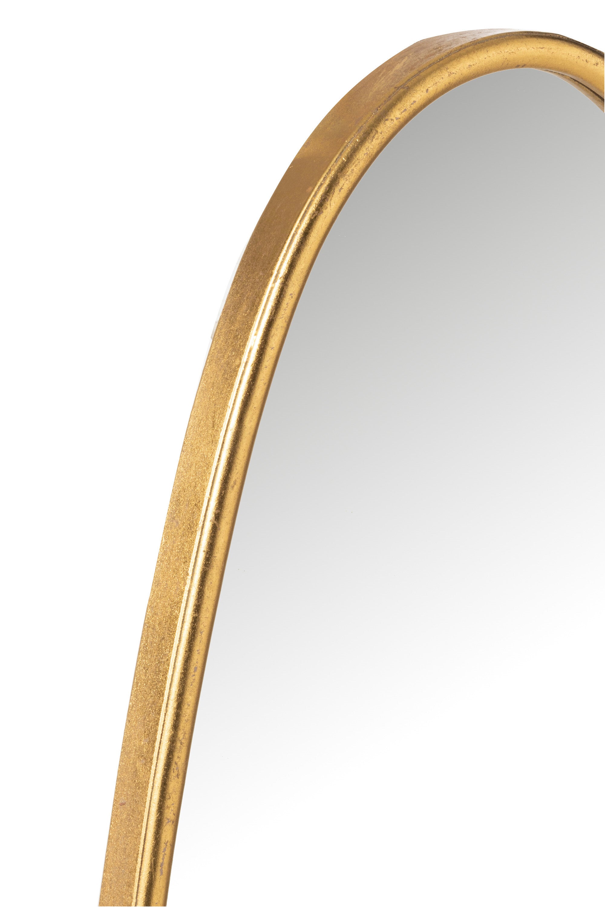 Miroir Organique Doré S (33x2,5x73cm) - déco maison Kefi Concept Store