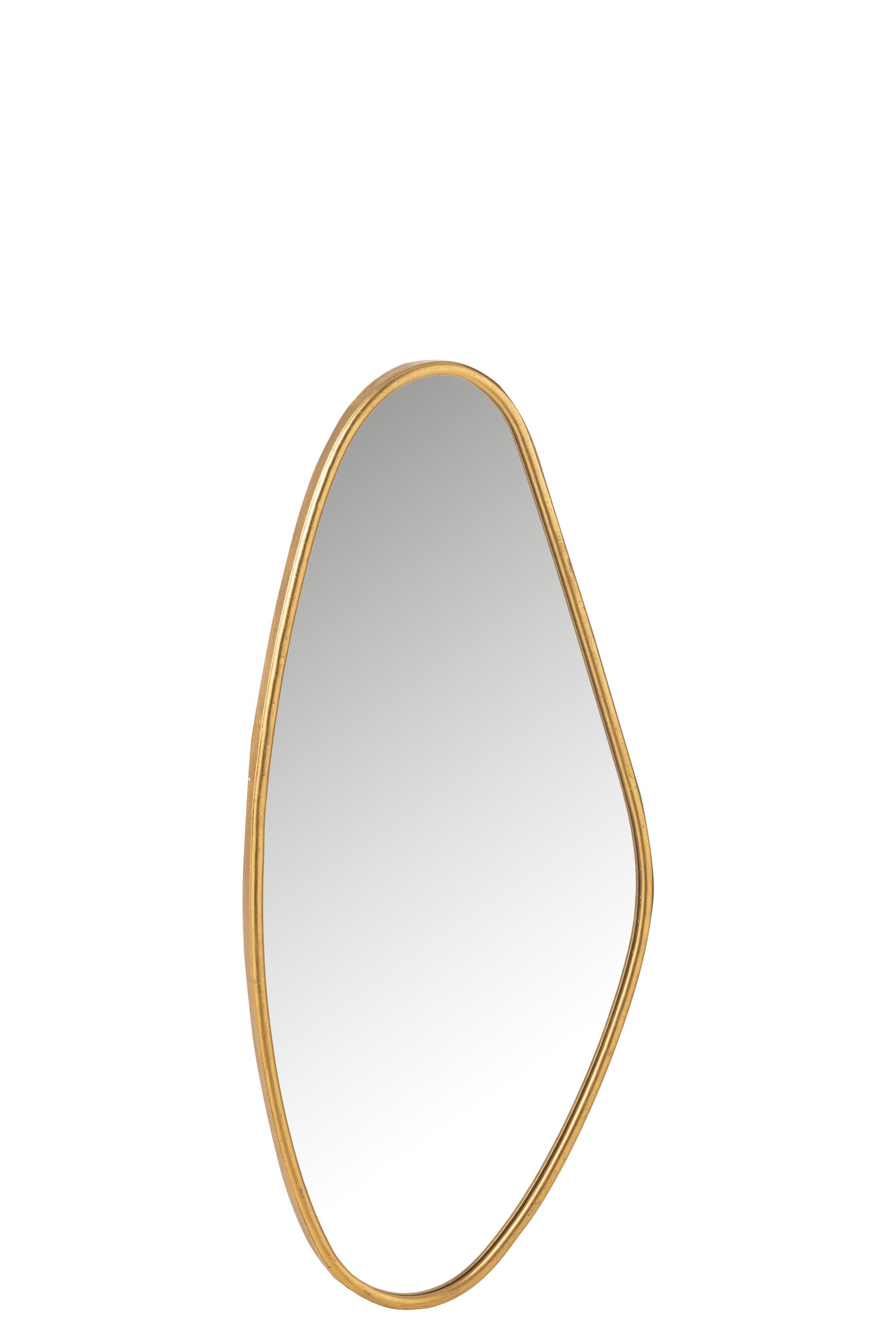 Miroir Organique Doré S (33x2,5x73cm) - déco maison Kefi Concept Store
