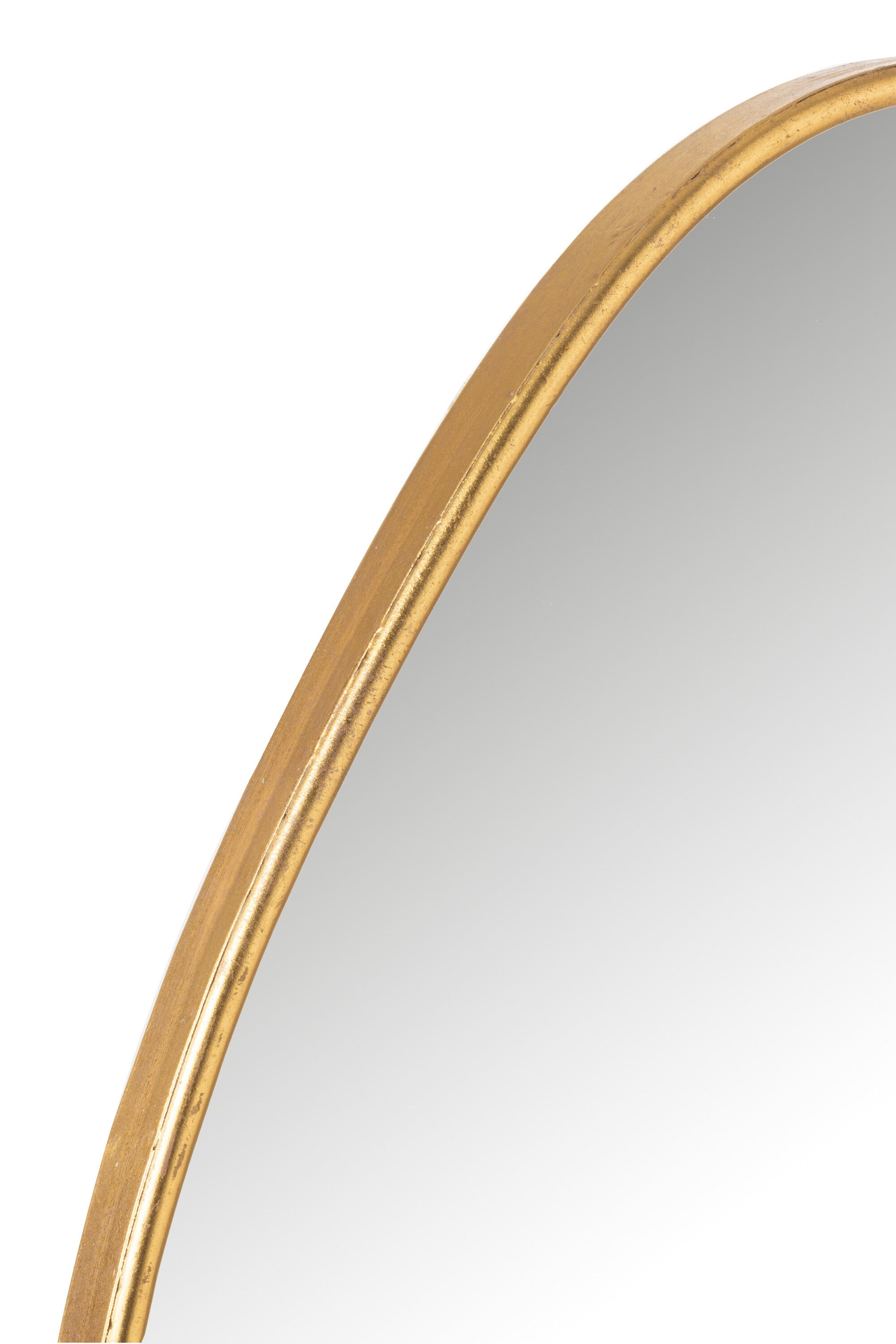 Miroir Organique Doré S (33x2,5x73cm) - déco maison Kefi Concept Store