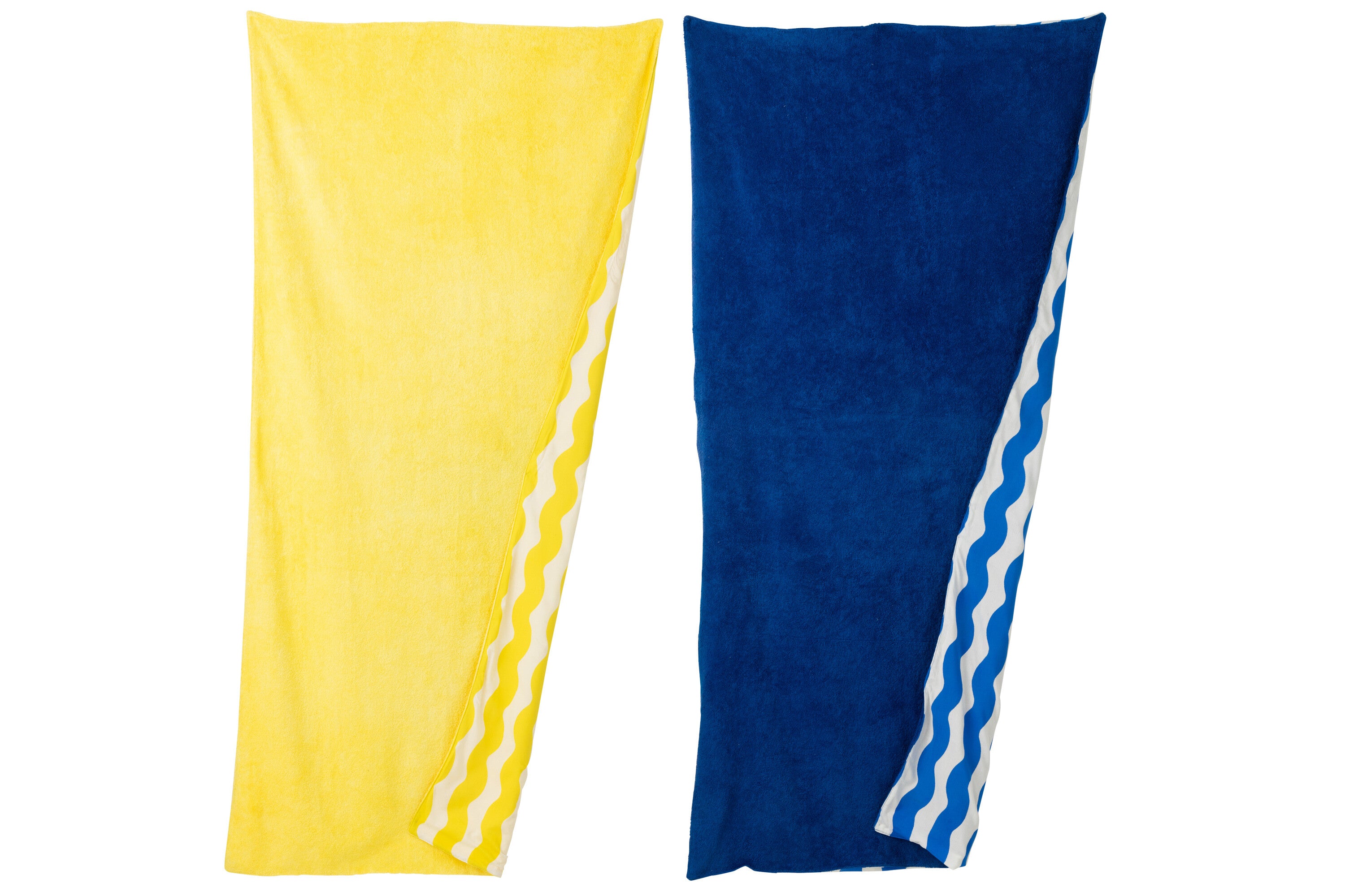 Serviettes de plage “Dolce Vita” - J-Line - déco maison Kefi Concept Store