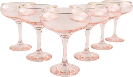 Verres Coupe à Champagne X6