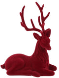 Décoration cerf velours