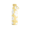 Gourde 500 ml design flower jaune unie - modele flow