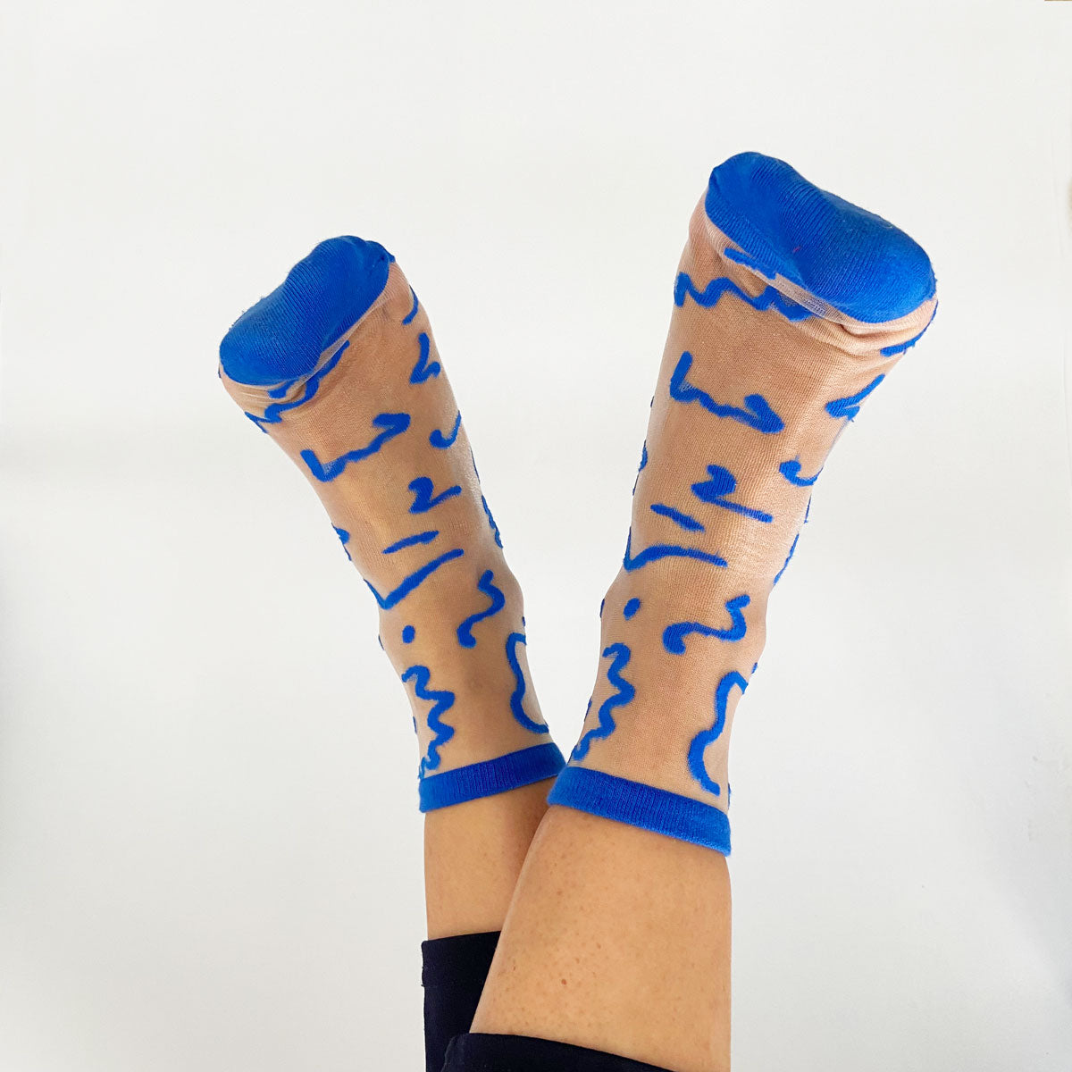 Chaussettes femme fantaisie Marie
