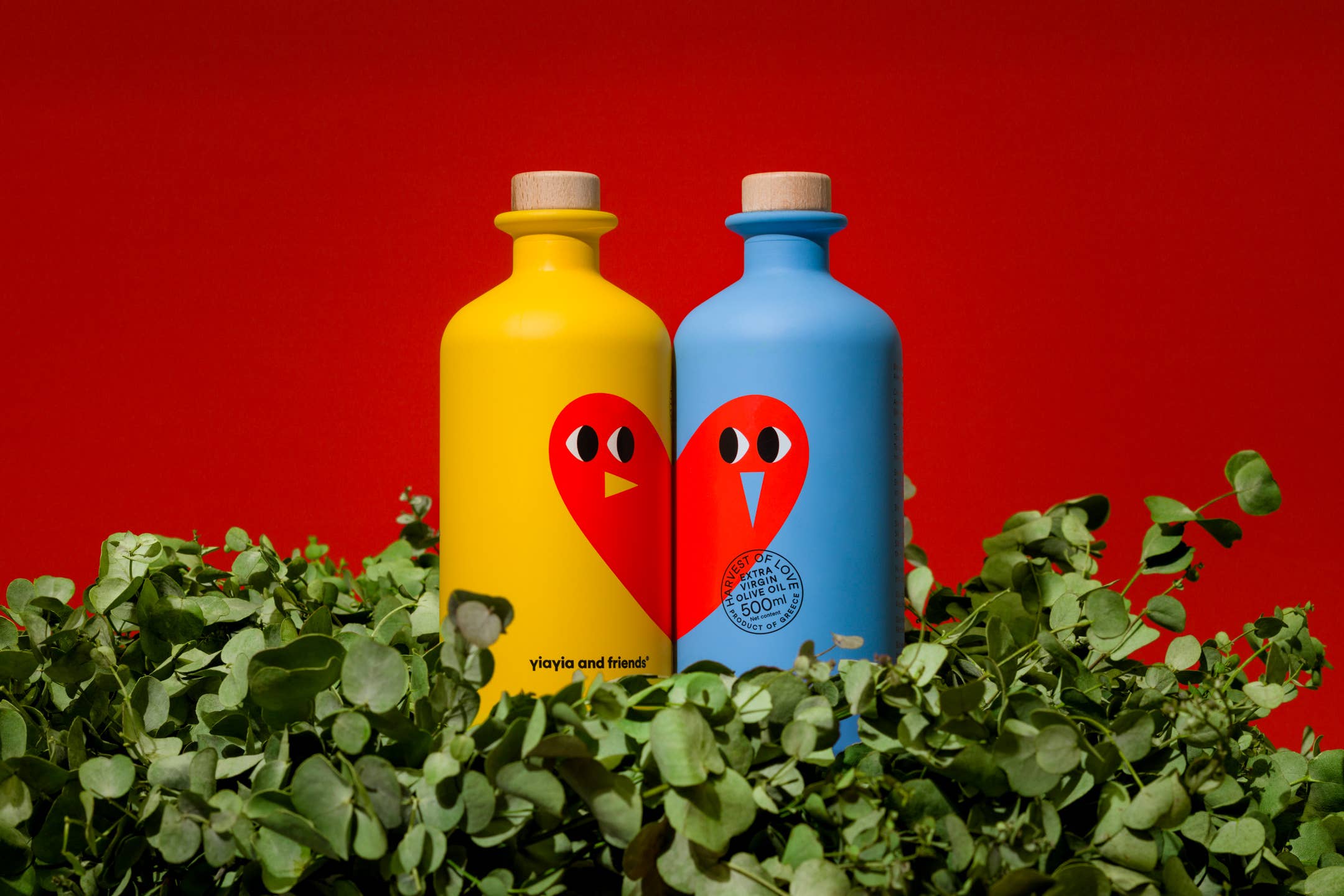 Huile d'olive extra vierge – Récolte d'Amour 500 ml x2