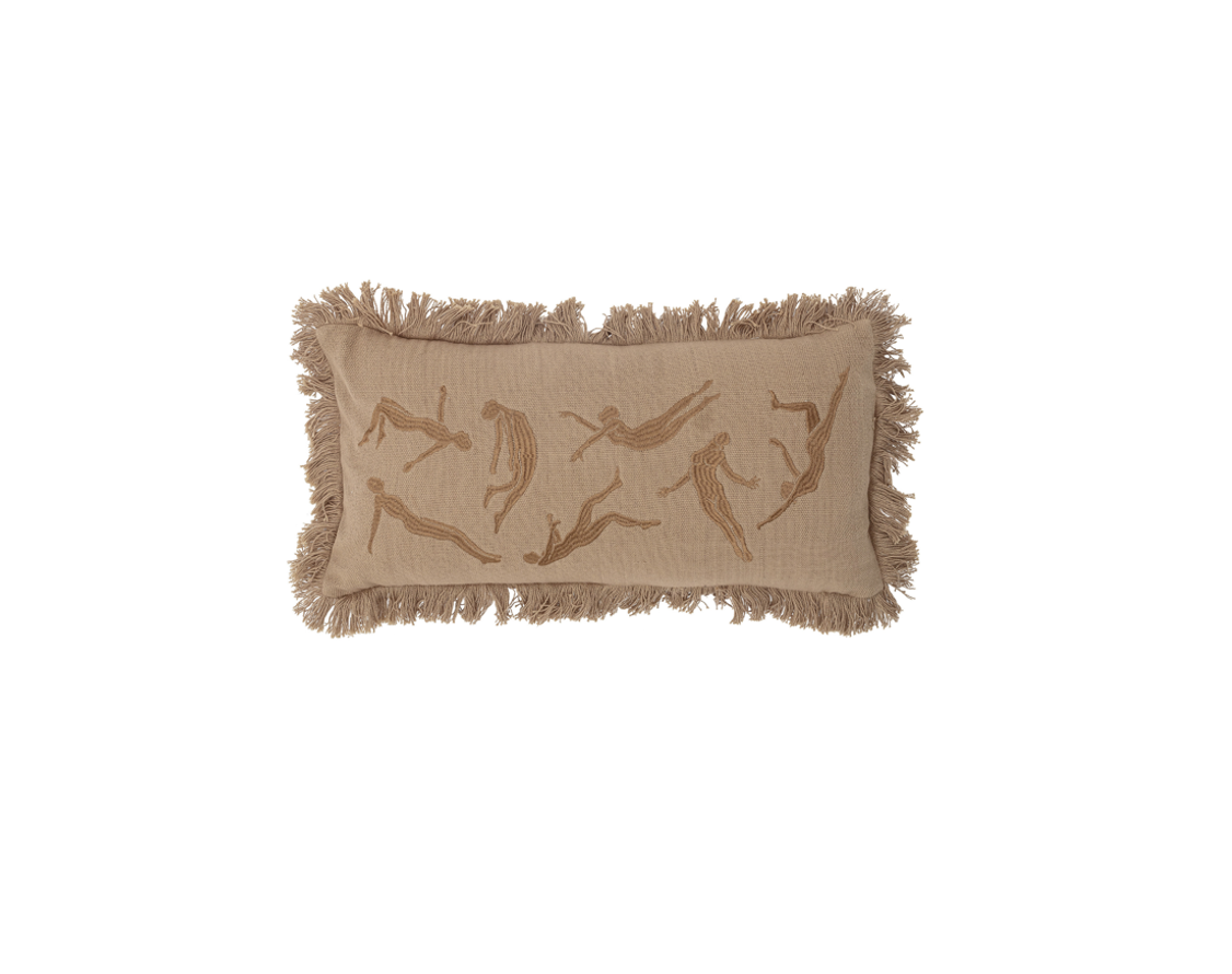 Risca coussin , nature , coton