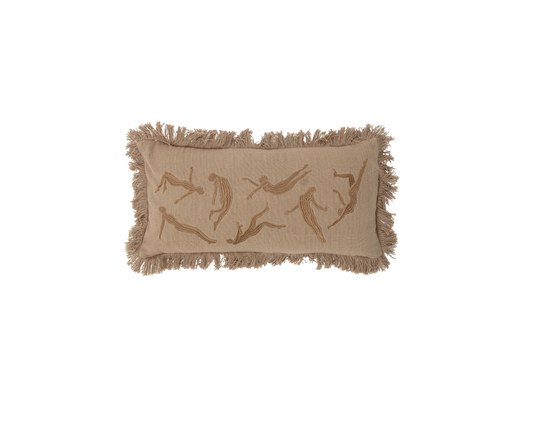 Risca coussin , nature , coton