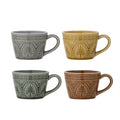 Set de 4 - Rani Mug, Grès - art de la table Kefi Concept Store