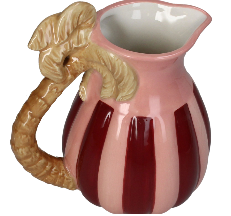 Pichet - carafe - Palmier - 19 × 14 × 20,5 cm - art de la table Kefi Concept Store