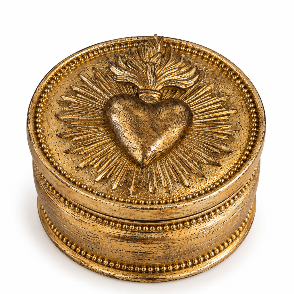 Petite boite Heart Gold
