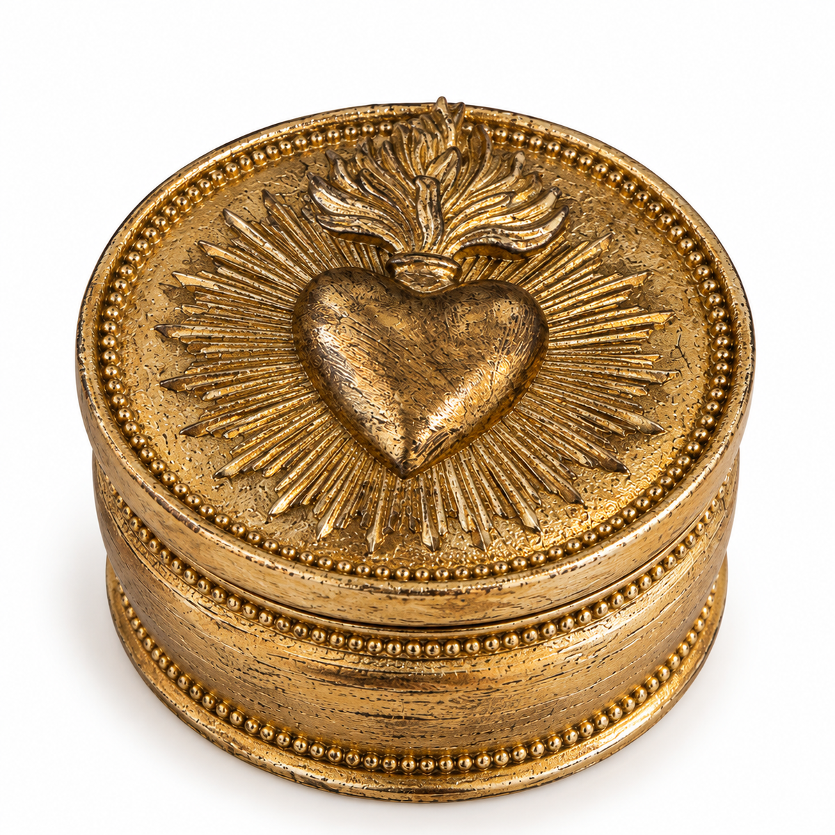 Petite boite Heart Gold