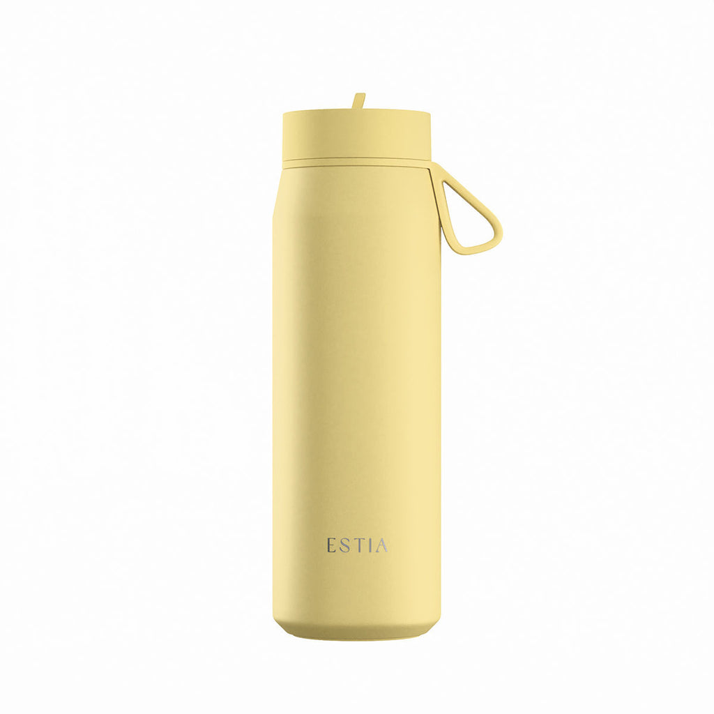 Gourde pulse 500 ml unie jaune