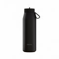 Gourde 800 ml unie- modele Pulse noir