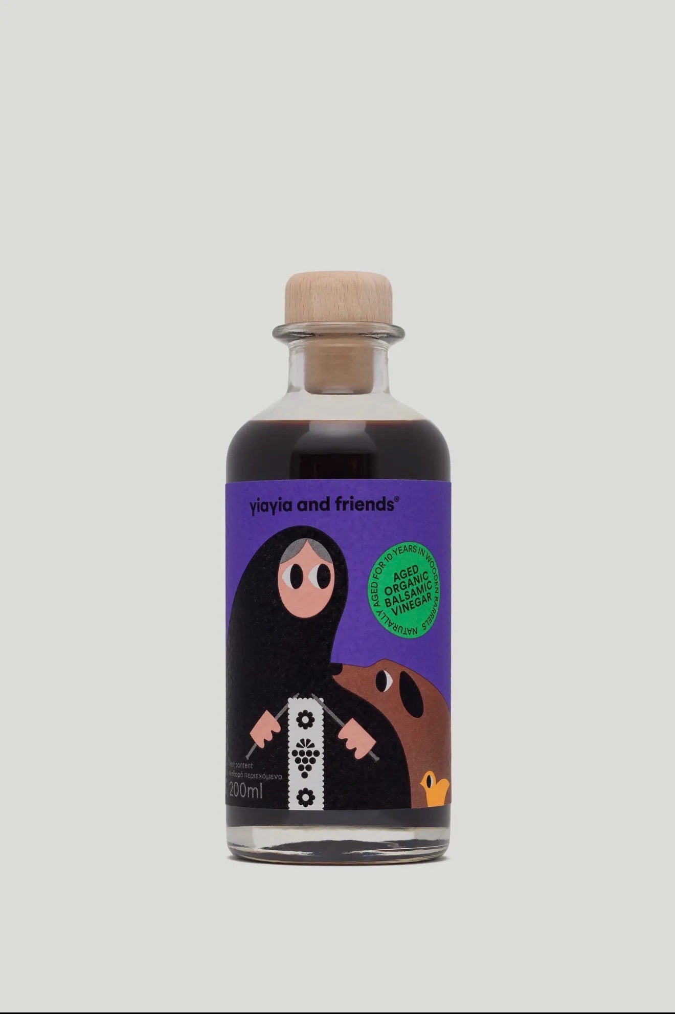 Yiayia vinaigre balsamique grec biologique