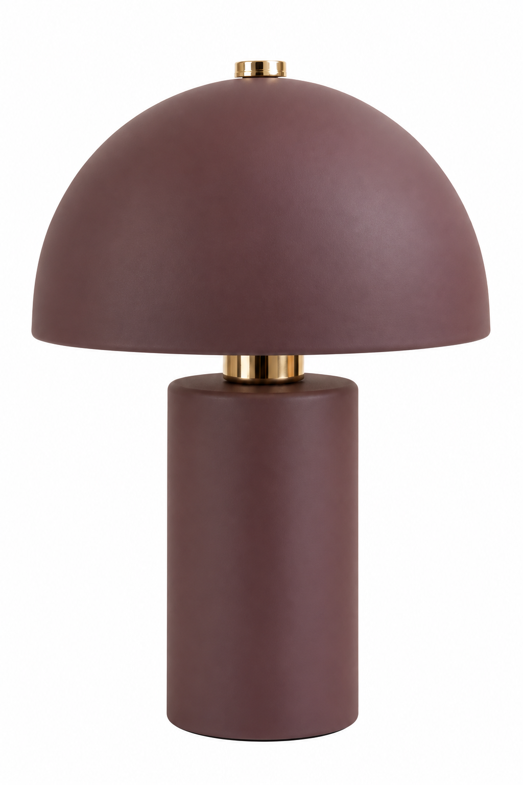 Lampe de table bordeaux