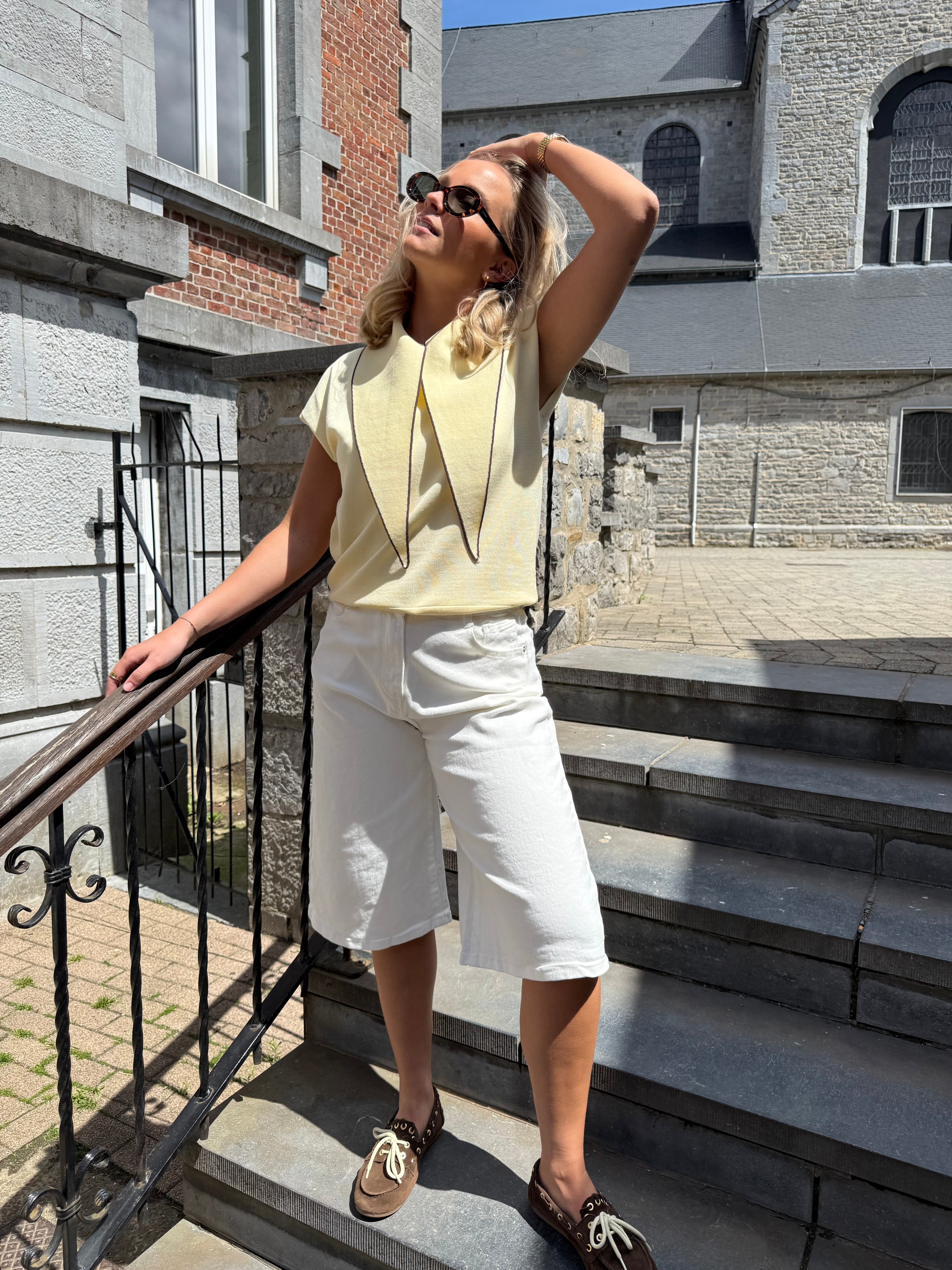 Tops Ava jaune
