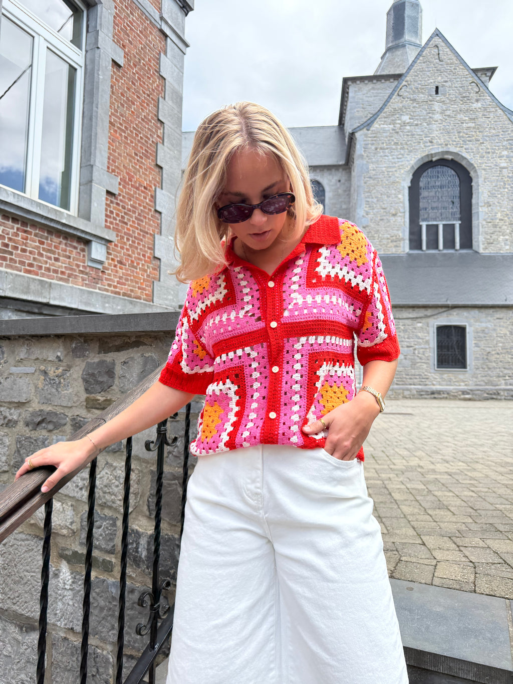 Gilet crochet Gabrielle