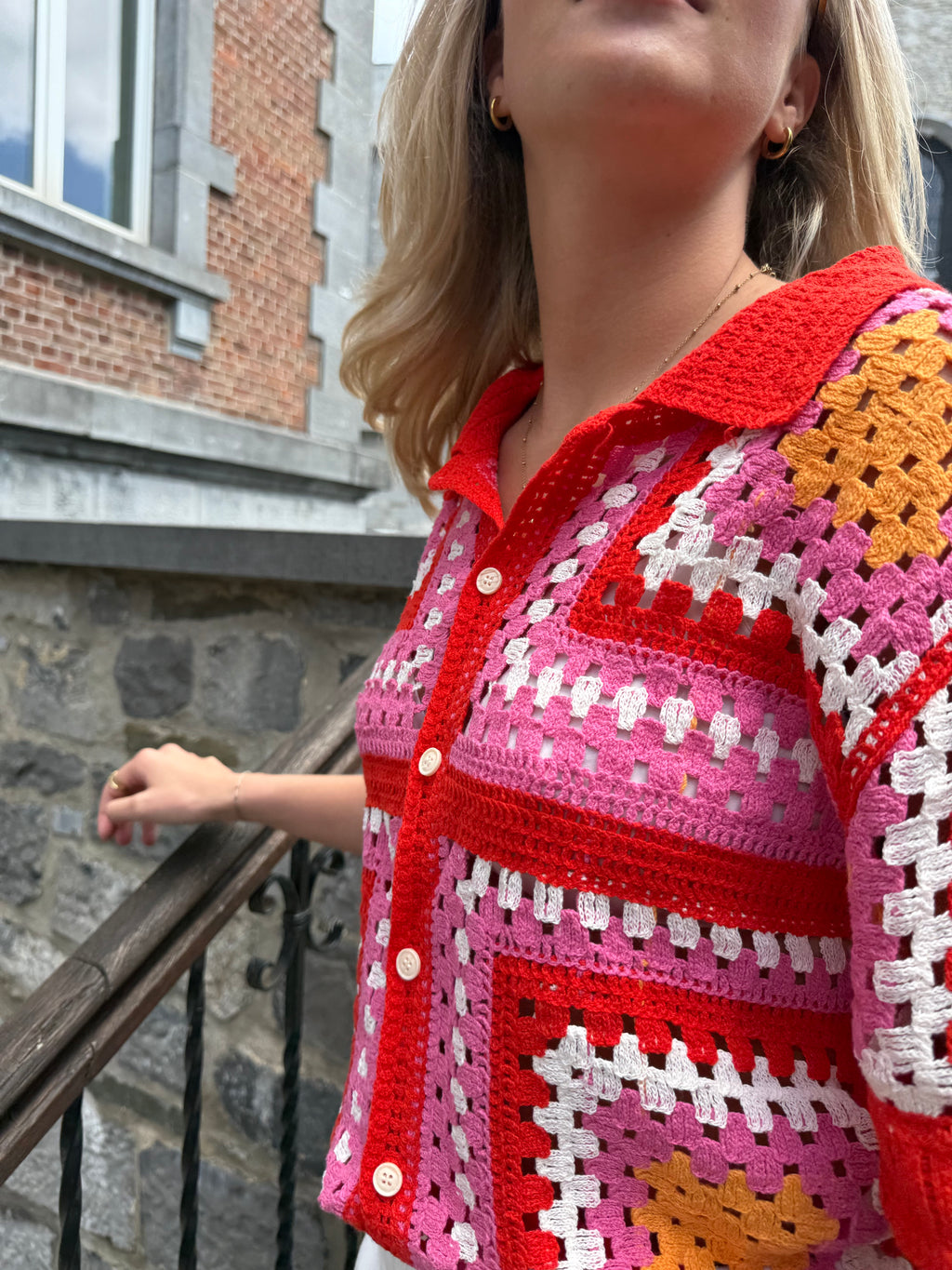 Gilet crochet Gabrielle
