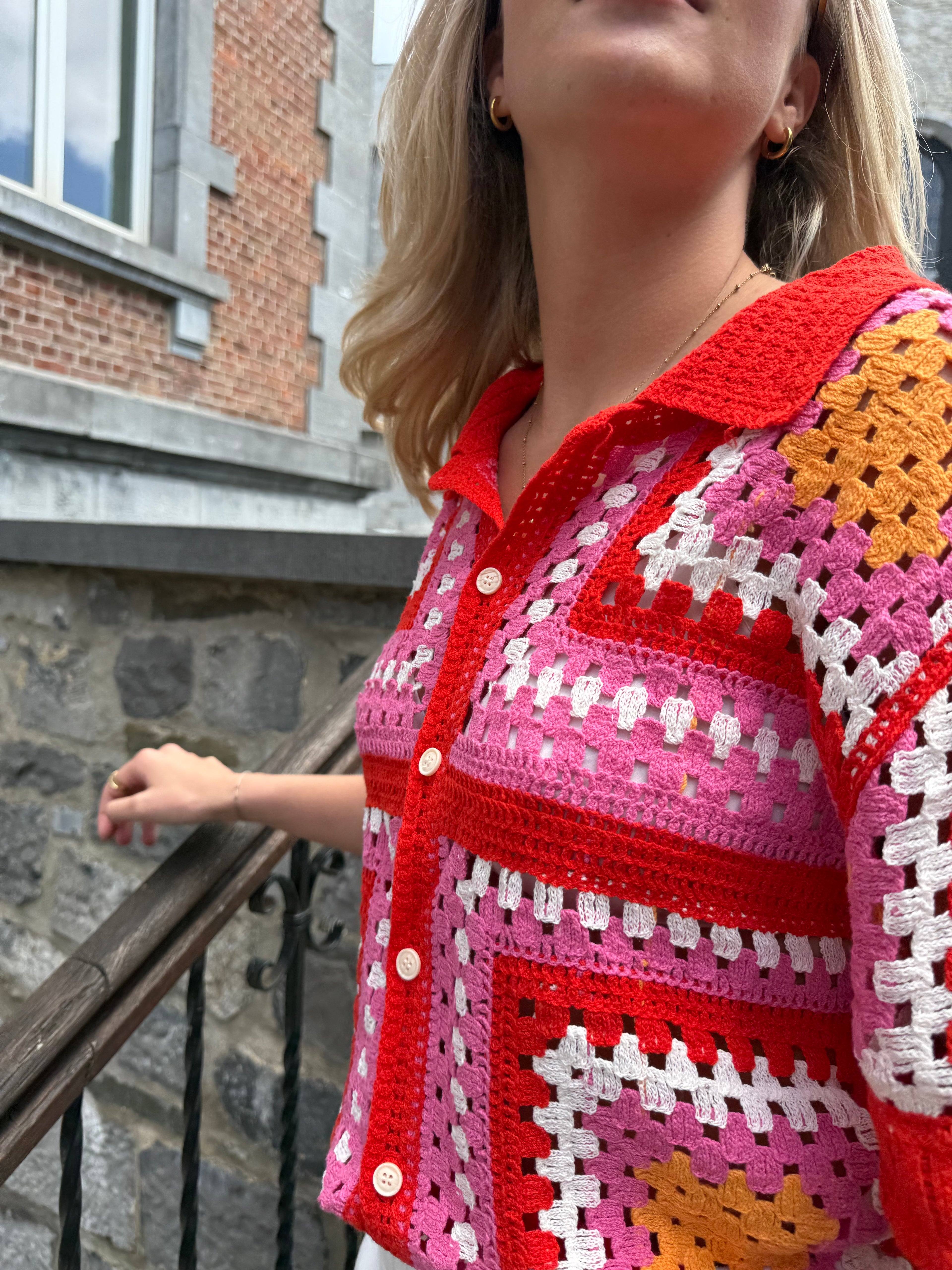 Gilet crochet Gabrielle