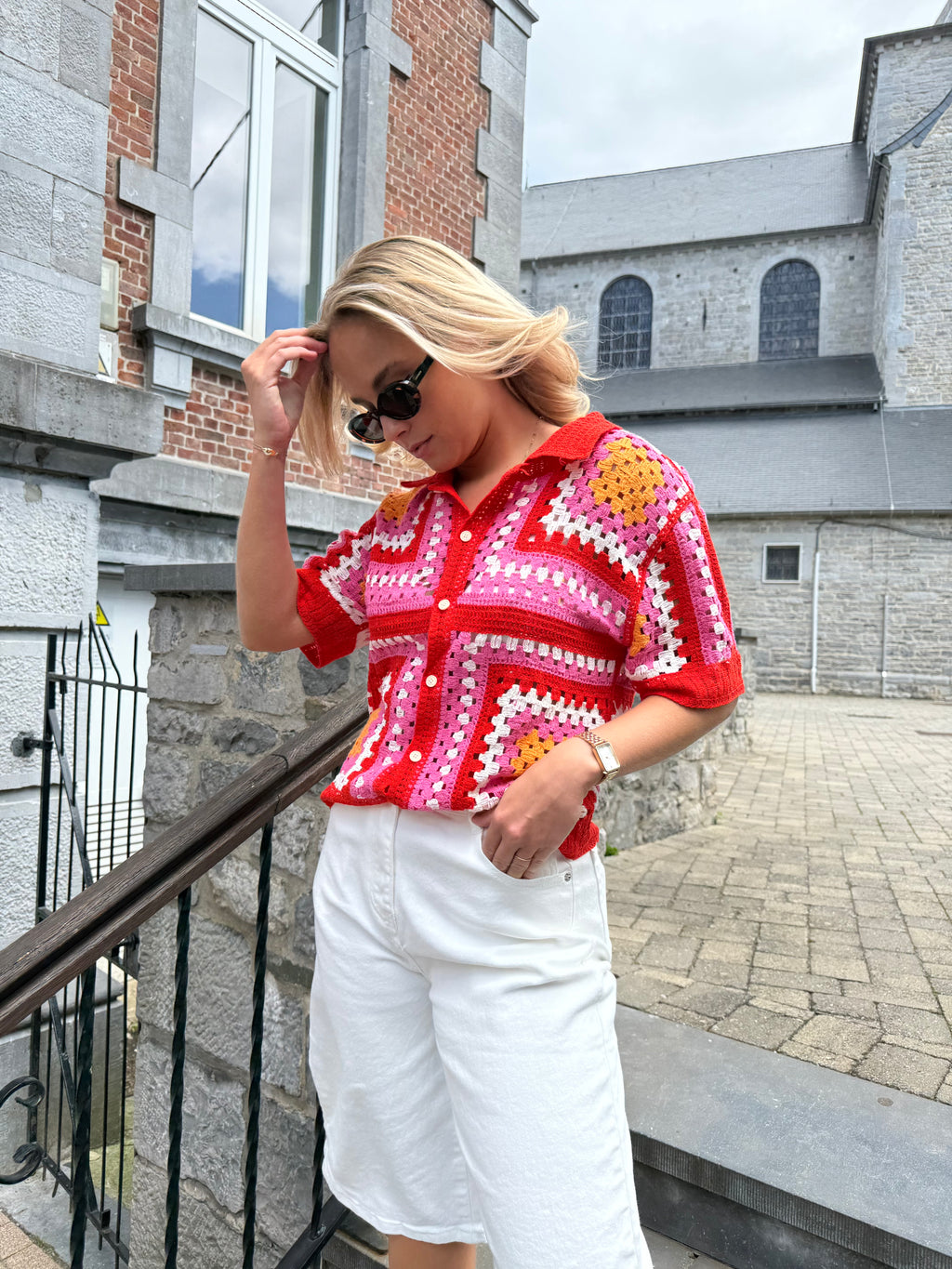 Gilet crochet Gabrielle