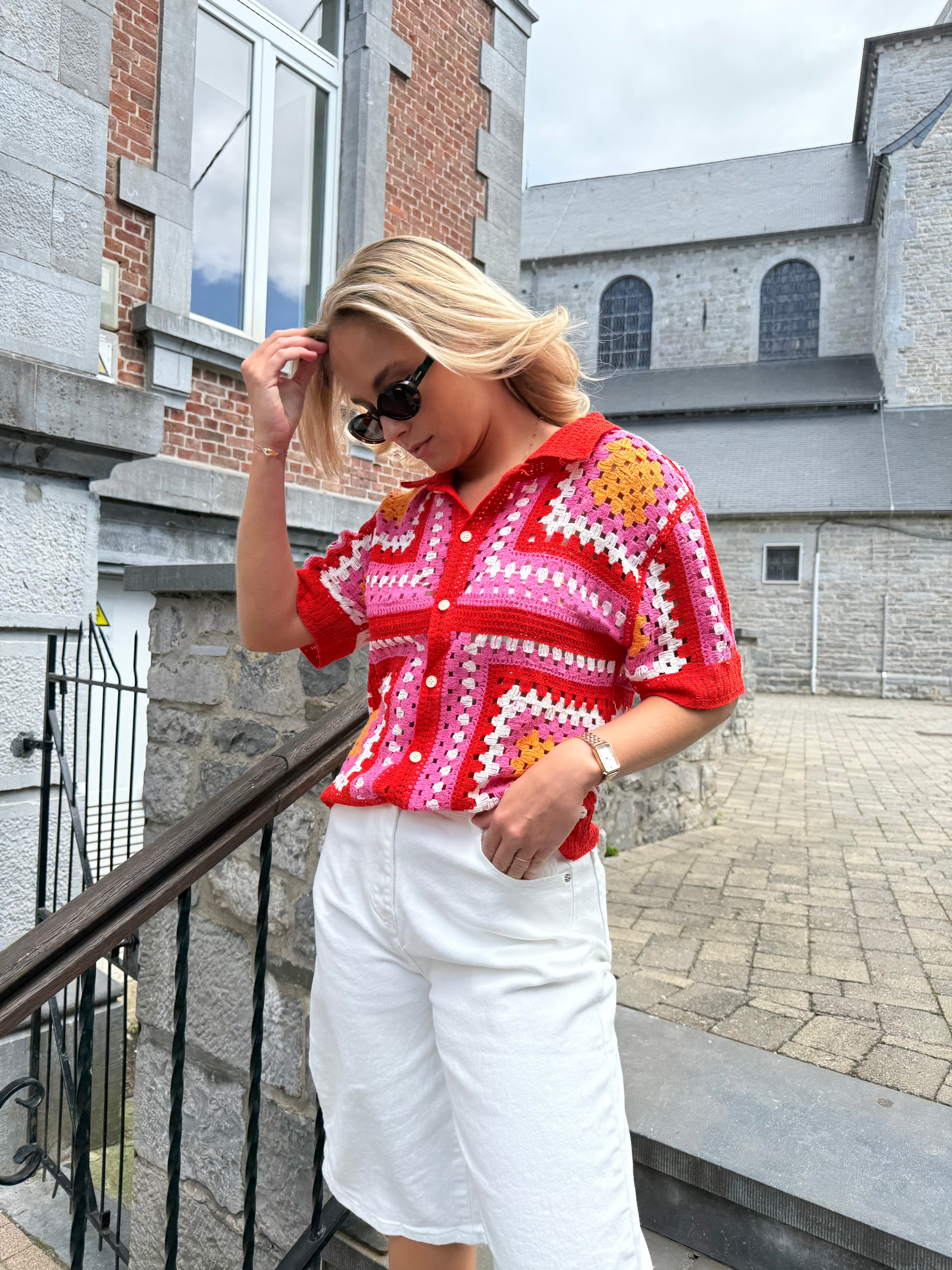 Gilet crochet Gabrielle