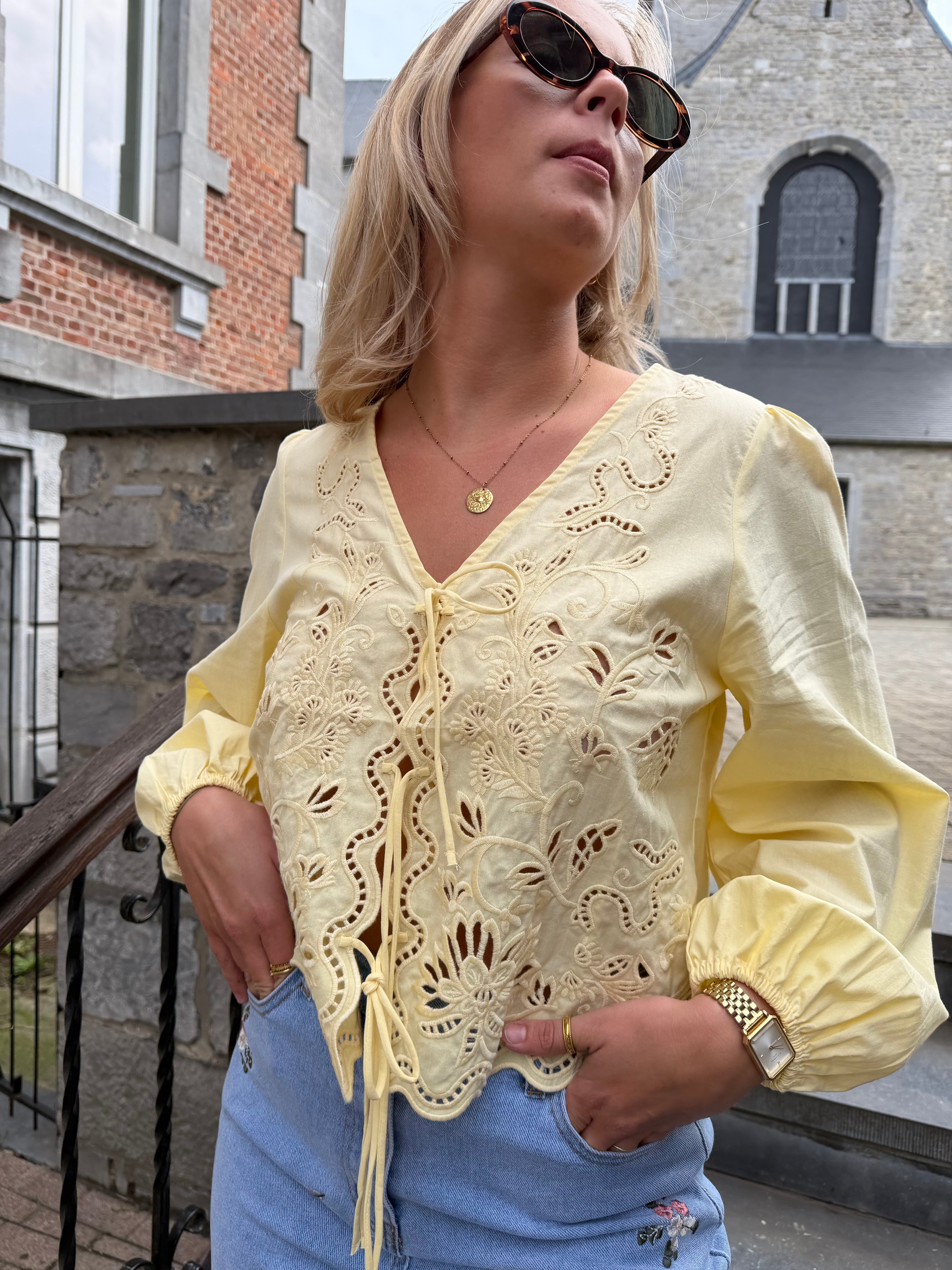 Blouse Capucine Jaune