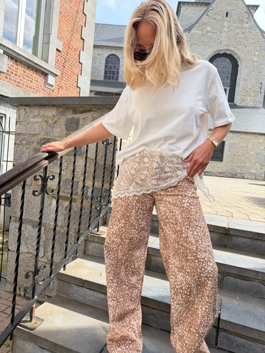 Pantalon Bambi wide Leg