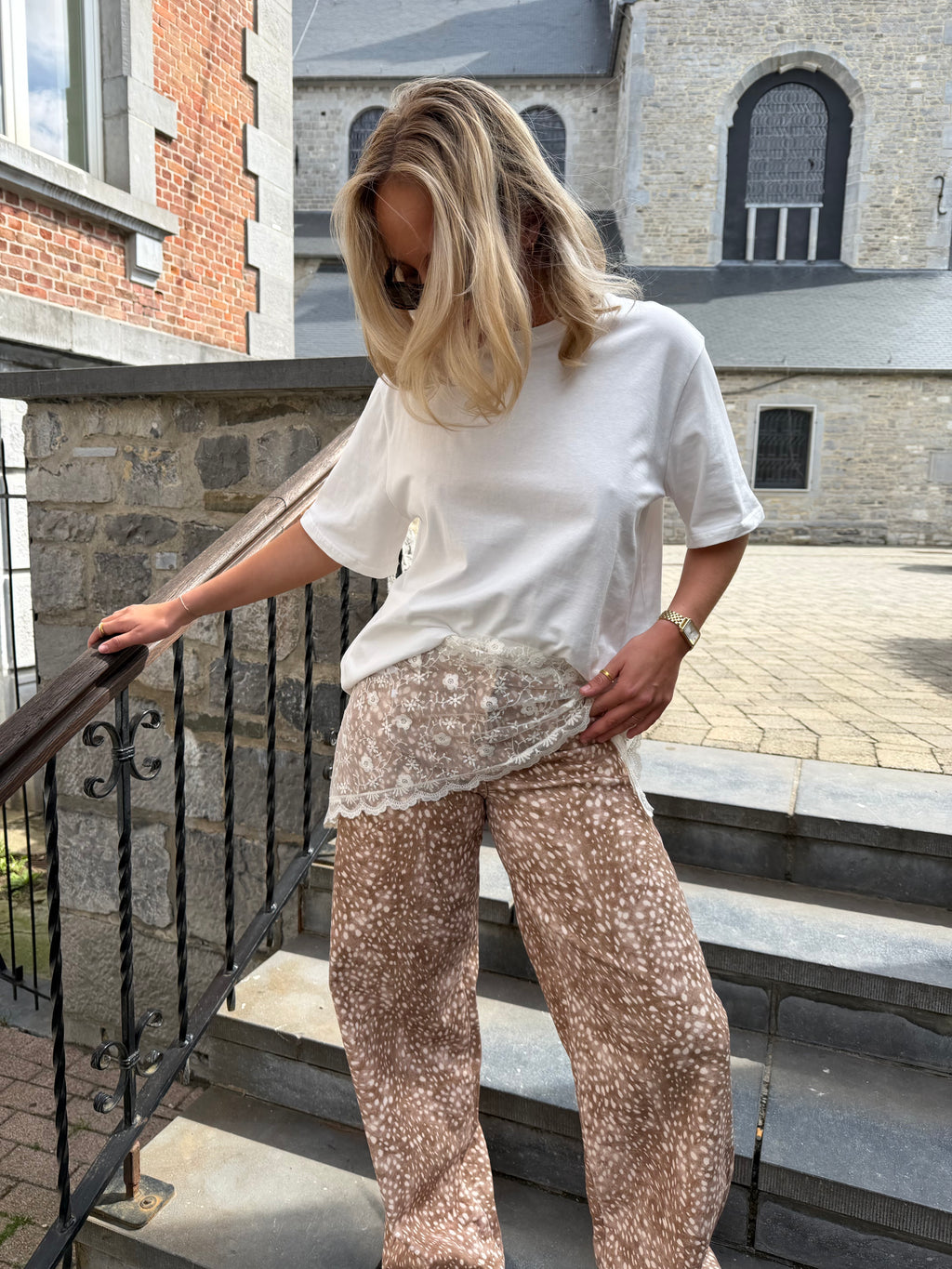 Pantalon Bambi wide Leg