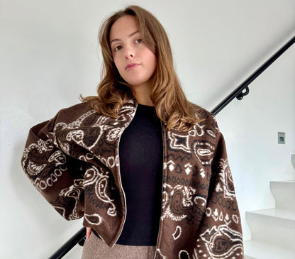 Veste Bomber Giulo _ TU Marron