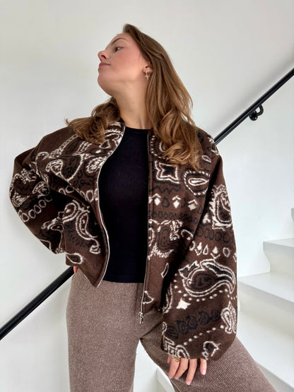 Veste Bomber Giulo _ TU Marron