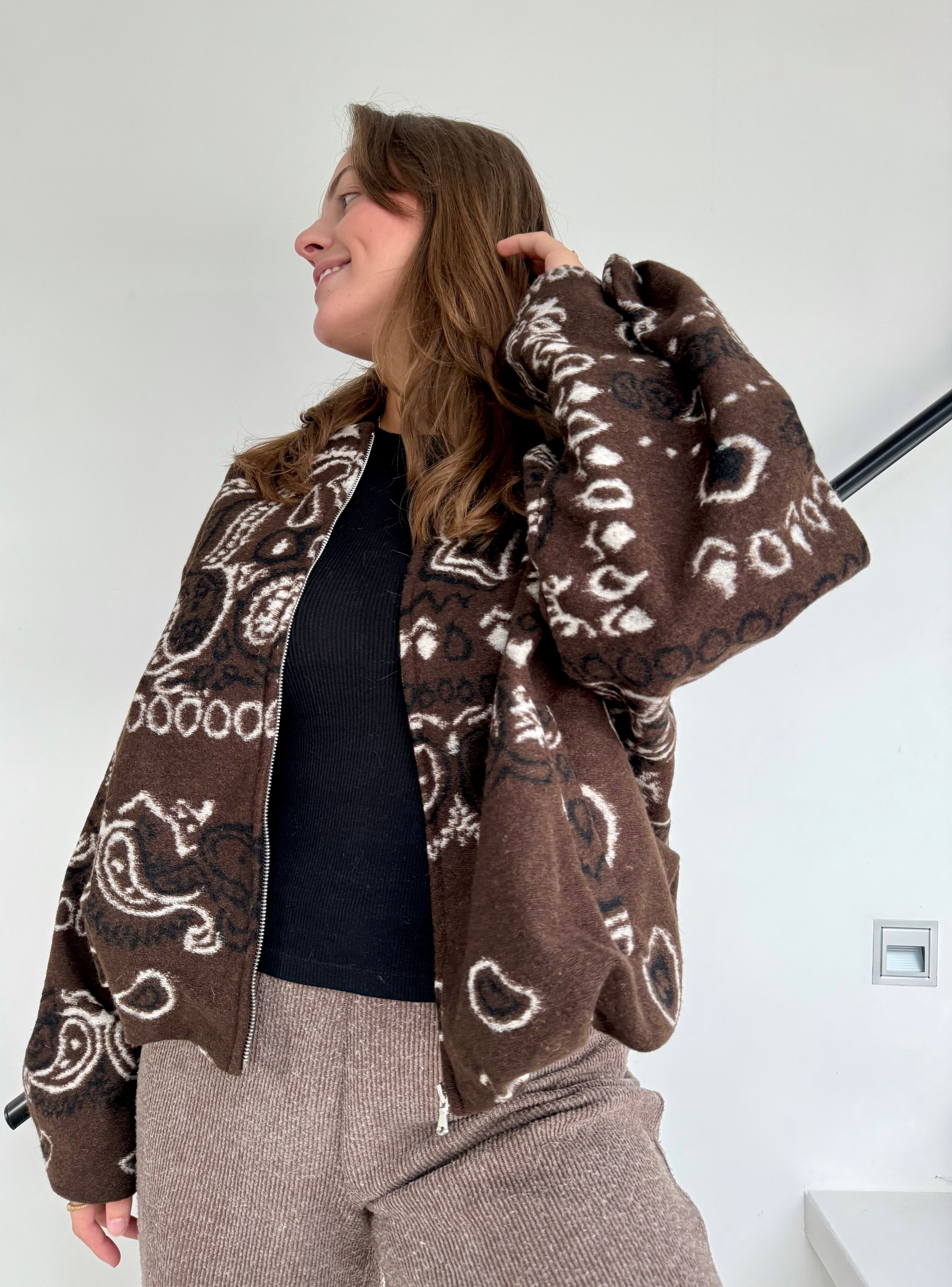 Veste Bomber Giulo _ TU Marron