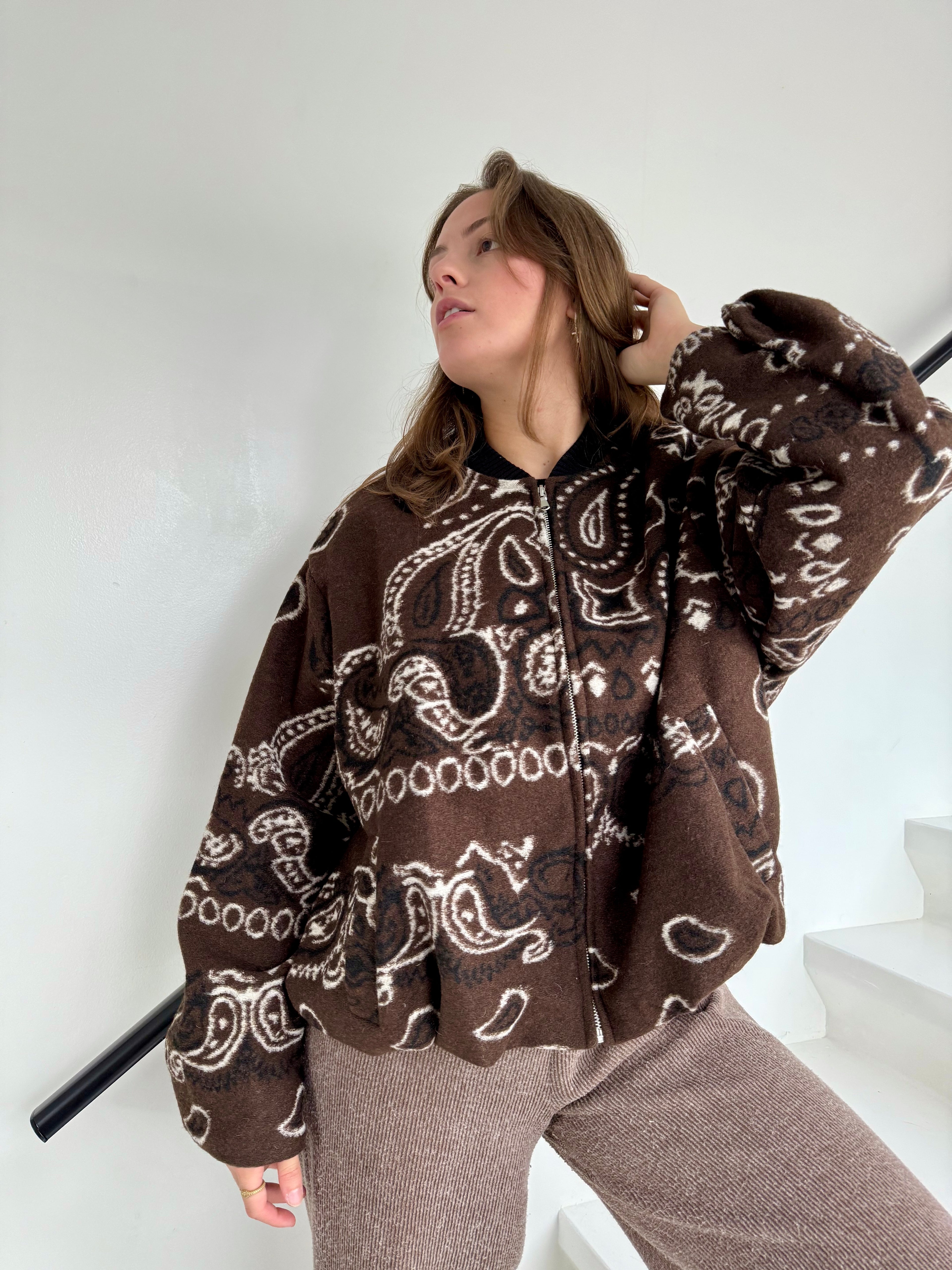 Veste Bomber Giulo _ TU Marron